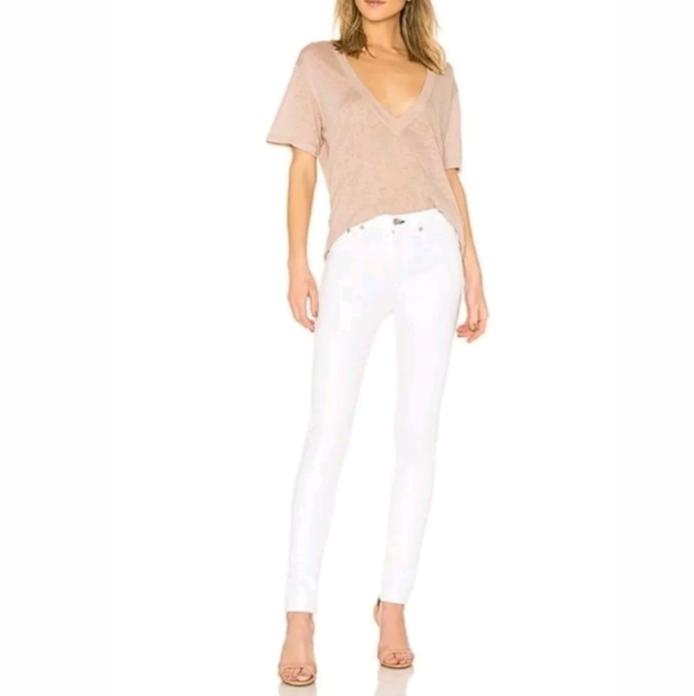 NWT Rag & Bone White Skinny Jeans sz 29